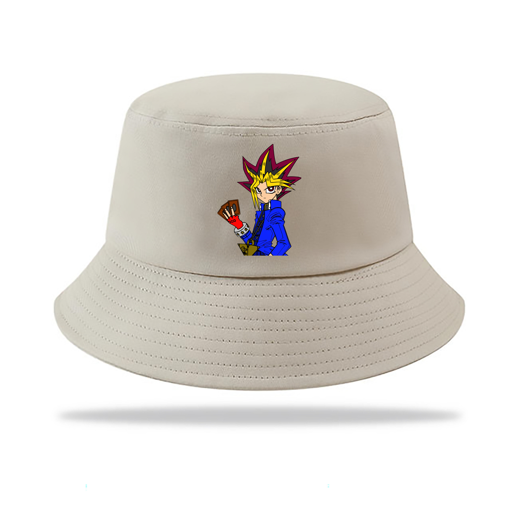 （画像用） 遊☆戯☆王 Yu-Gi-Oh! アウトドア日除けバケットハット